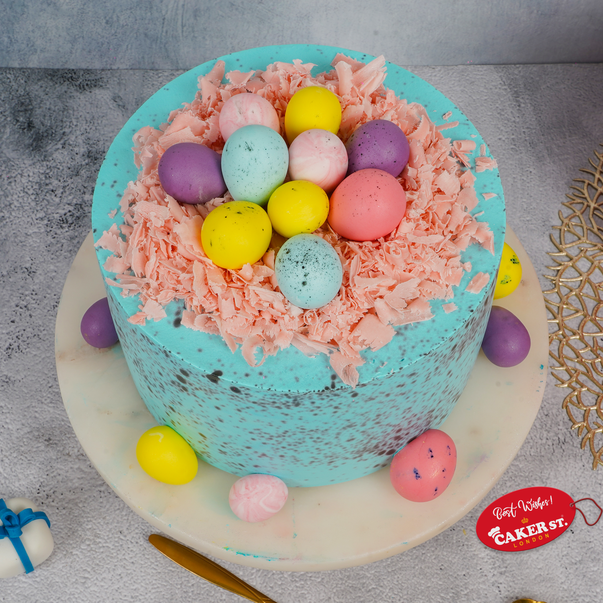 Easter Basket Bliss Cake