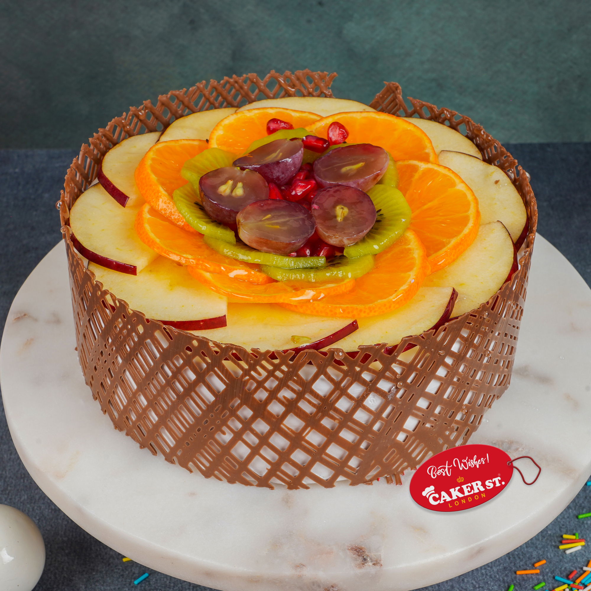 Exotic Fruit Fusion Cake