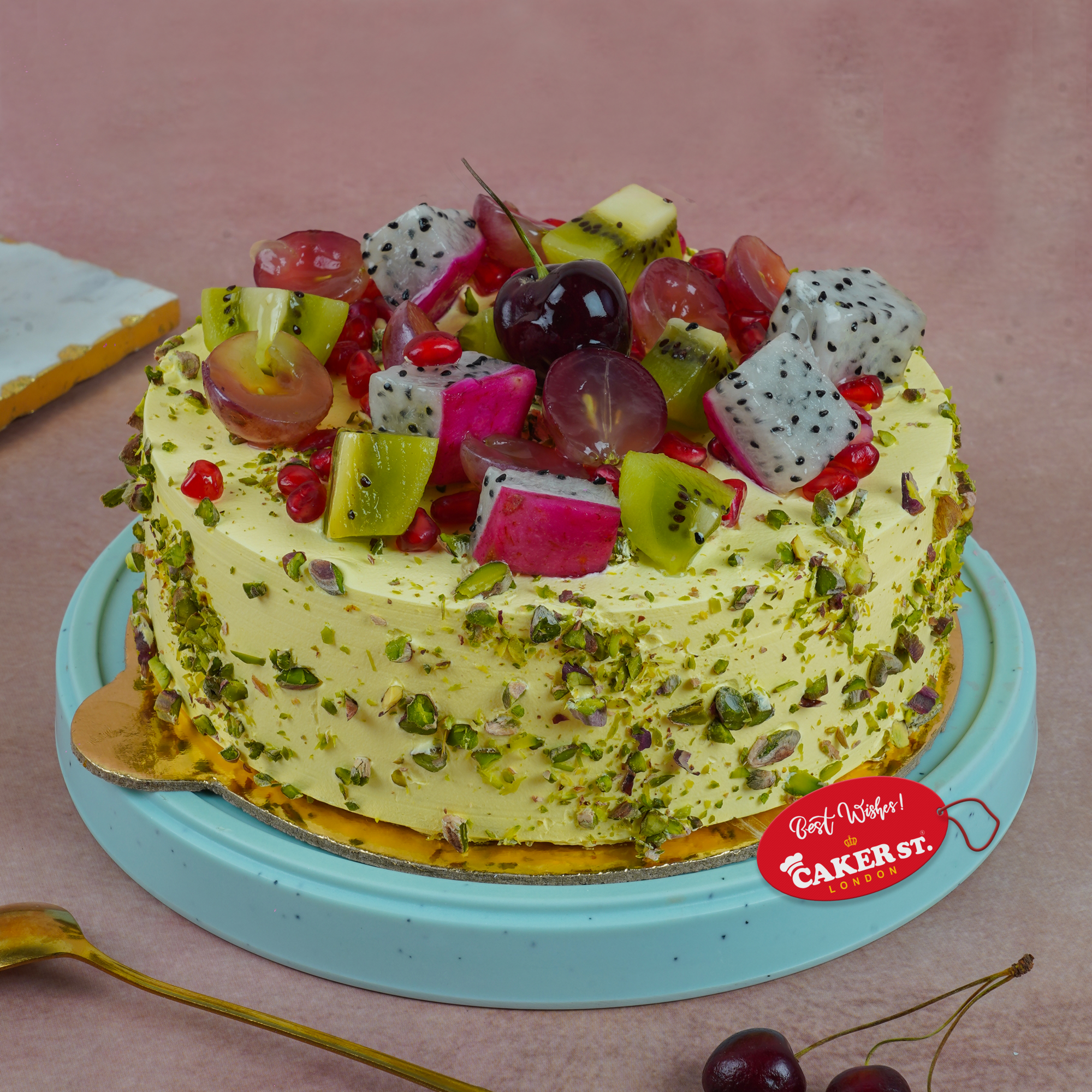 Exotic Fruit Jubilee Cake 