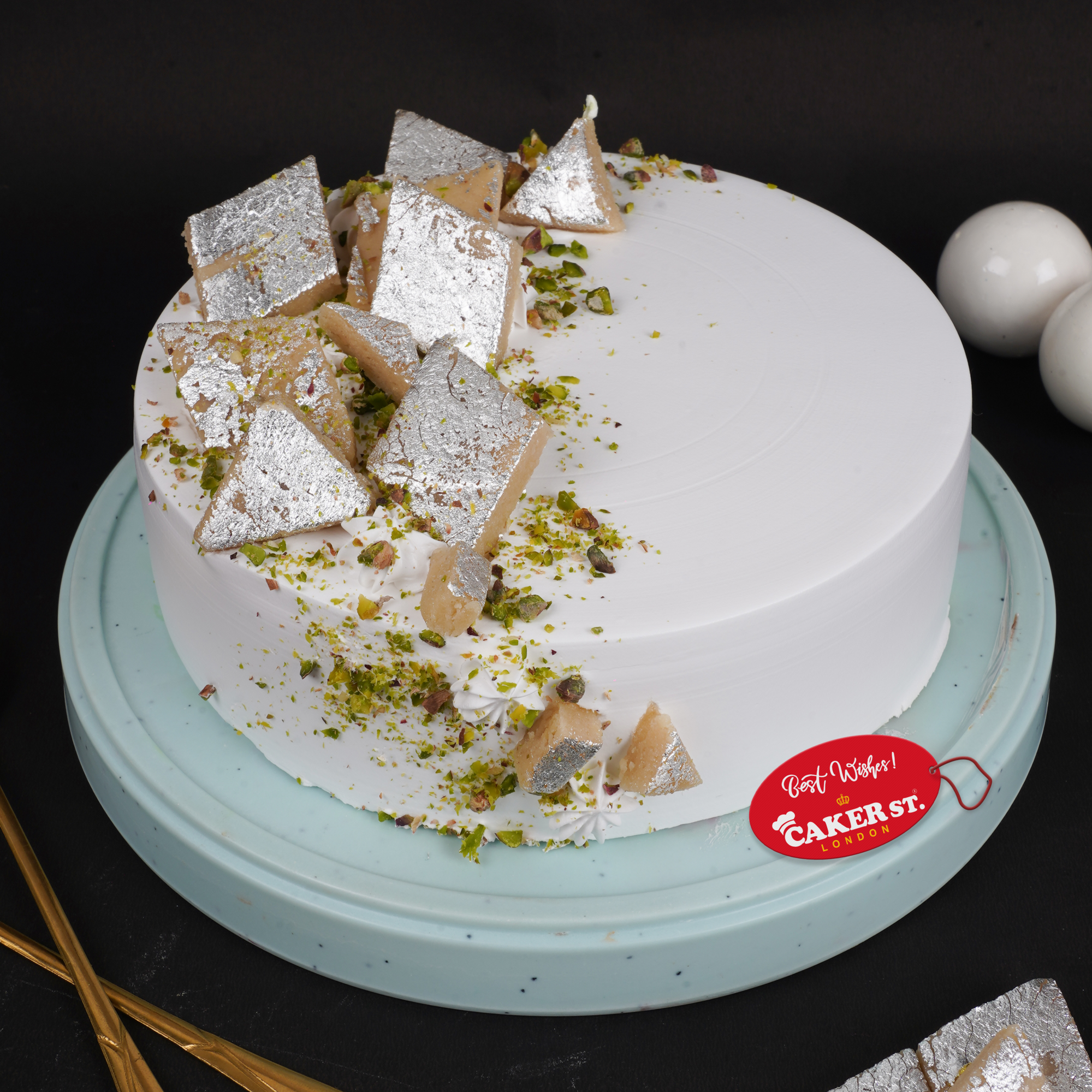 Exquisite Kaju Barfi Cake