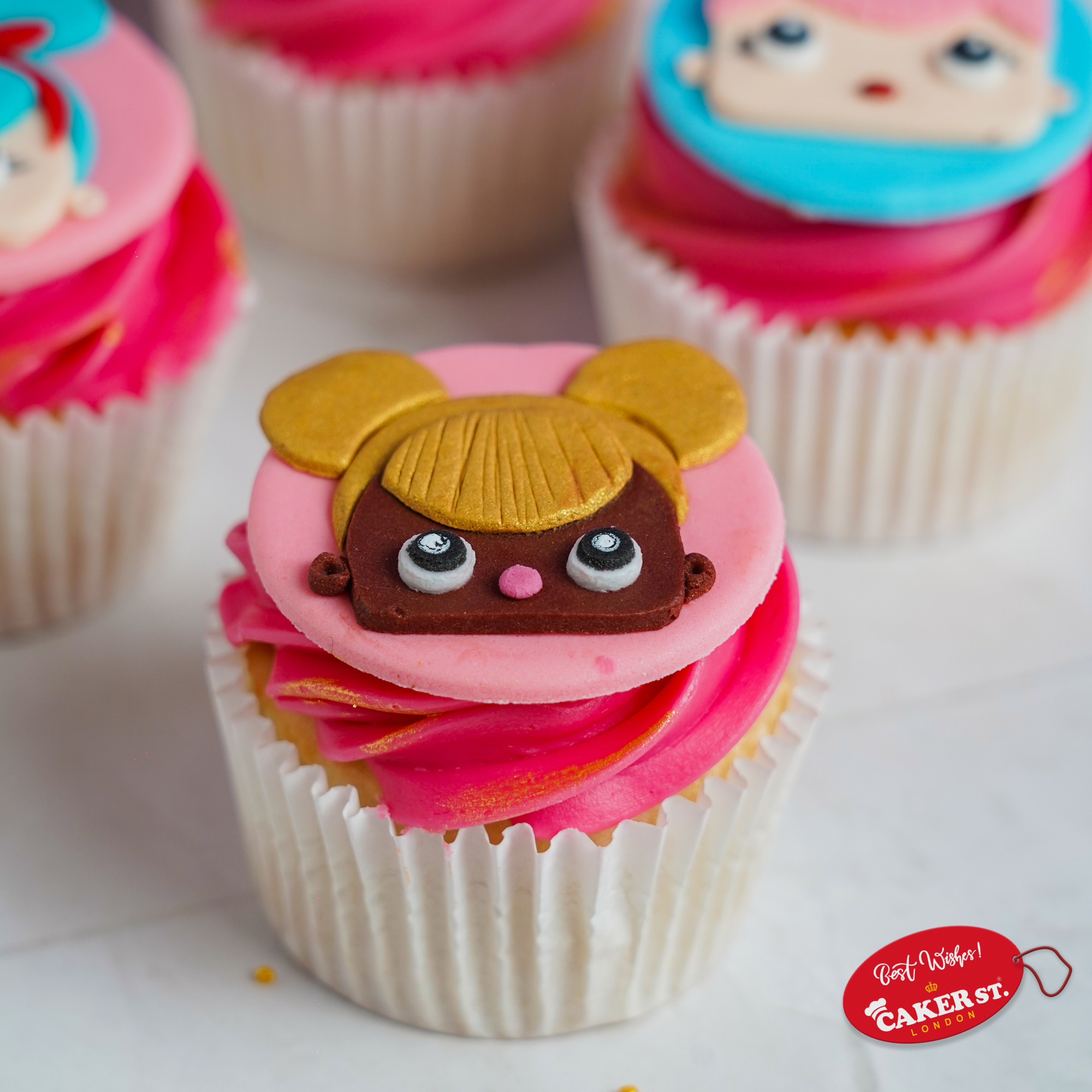 Fabulous LOL  Doll Bites Cupcakes