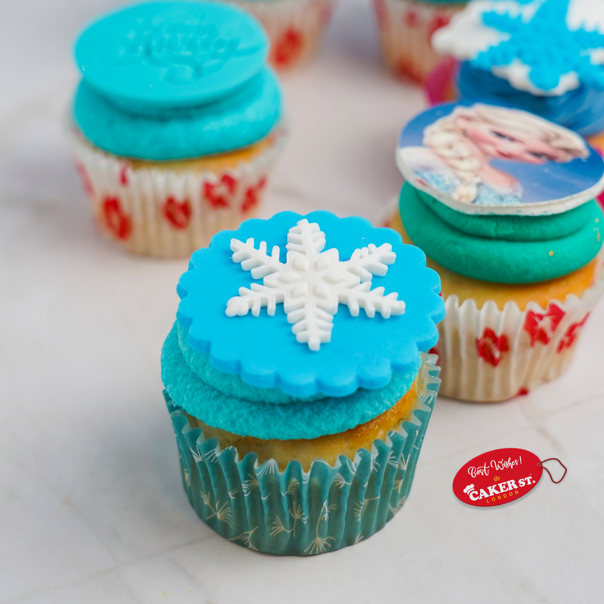  Fantasy Frozen  Cupcakes