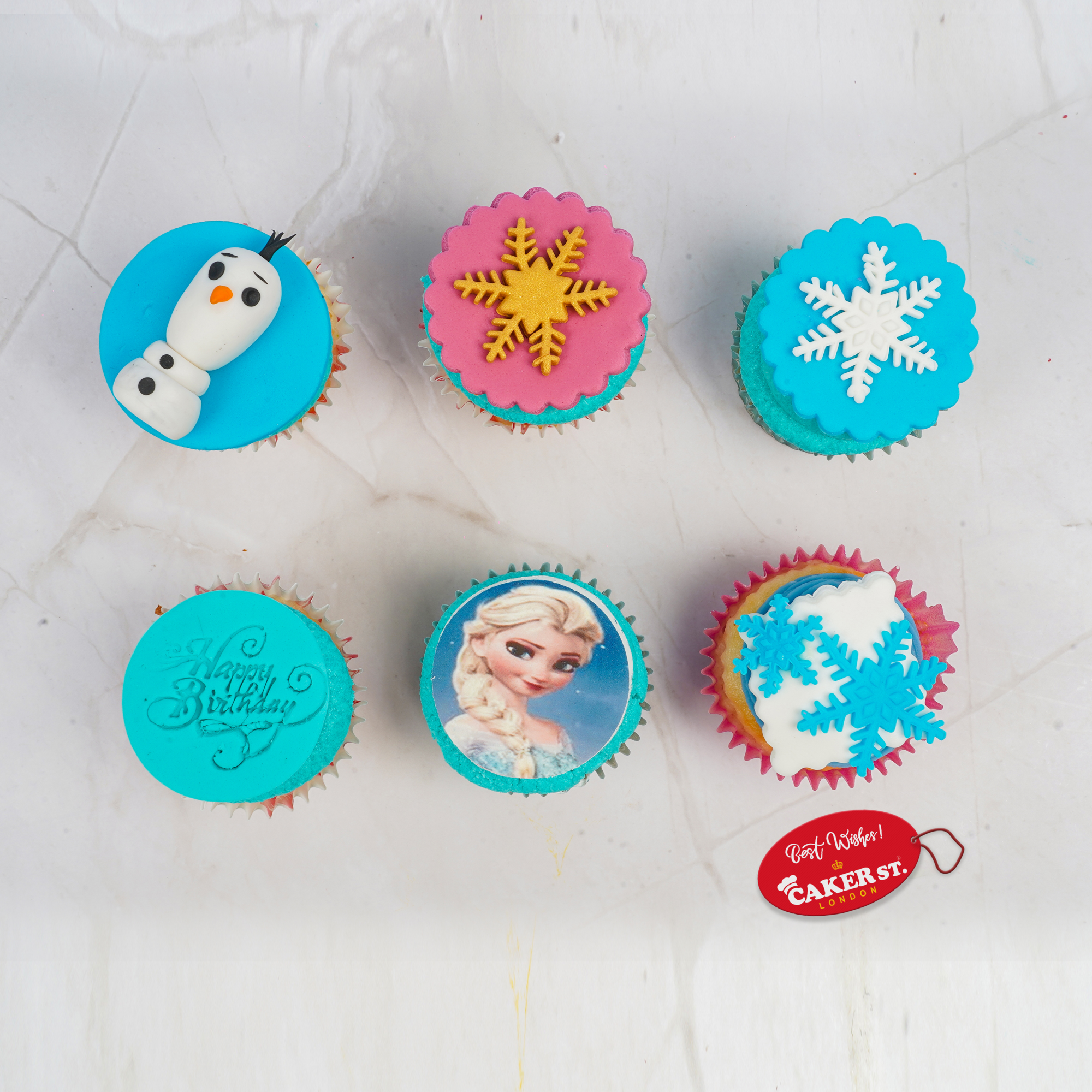  Fantasy Frozen  Cupcakes