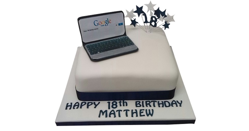 Laptop Birthday Cake Ideas Images (Pictures)