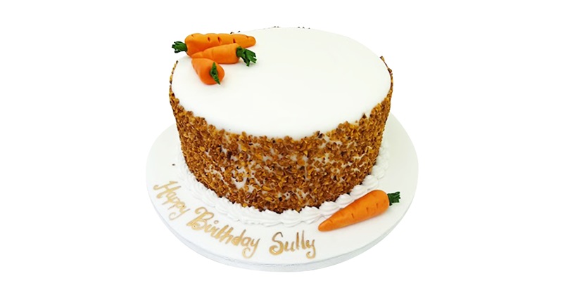 Birthday carrot cake