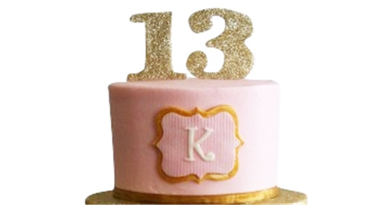 cakes for girls 13th birthday