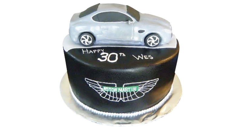Aston Martin Cake – Beautiful Birthday Cakes