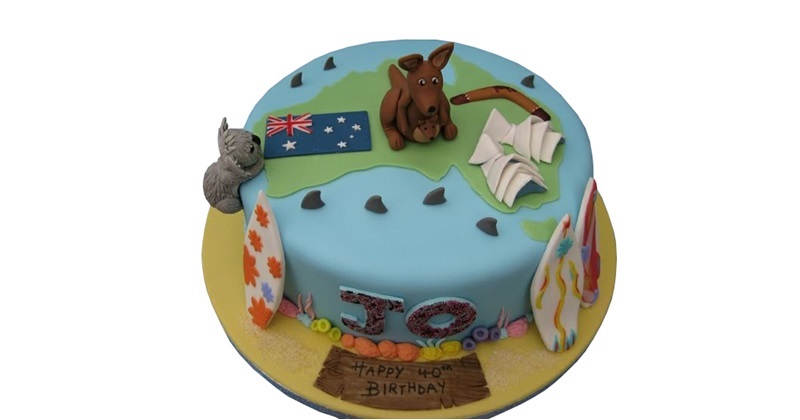 Candyland Birthday Cake - Cake - Australia