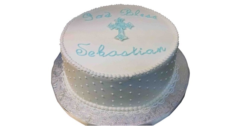 Baptism cakes