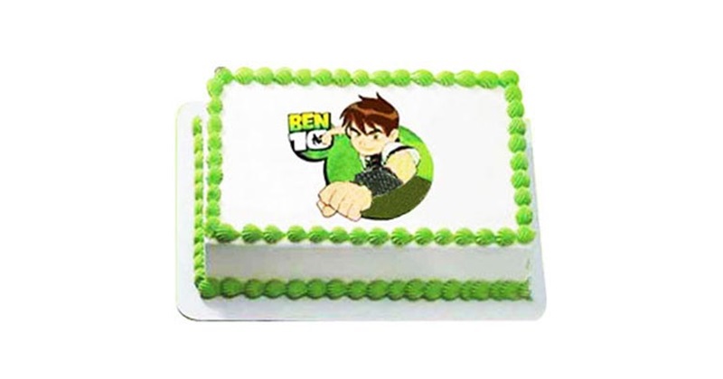 Ben 10 Edible Picture Cake