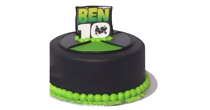 Yummy Cakes - #Ben10 Birthday Cake 💚💛 Happy 7th Birthday... | Facebook