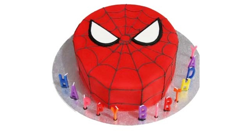 Buttercream Spider-Man cake | Spiderman cake, Rectangle cake, Square cakes