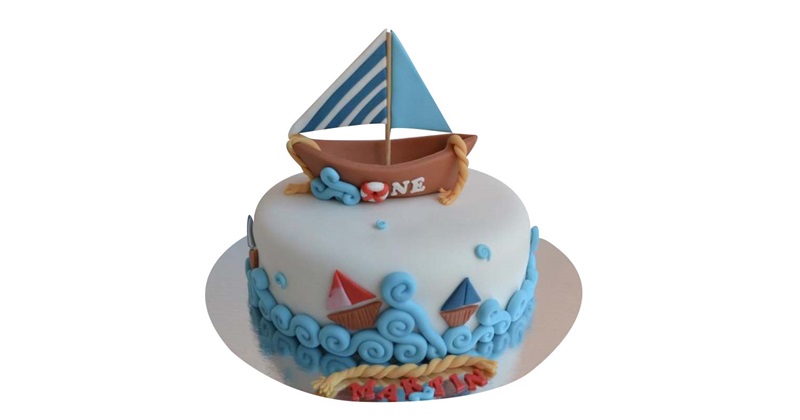 Boat cake