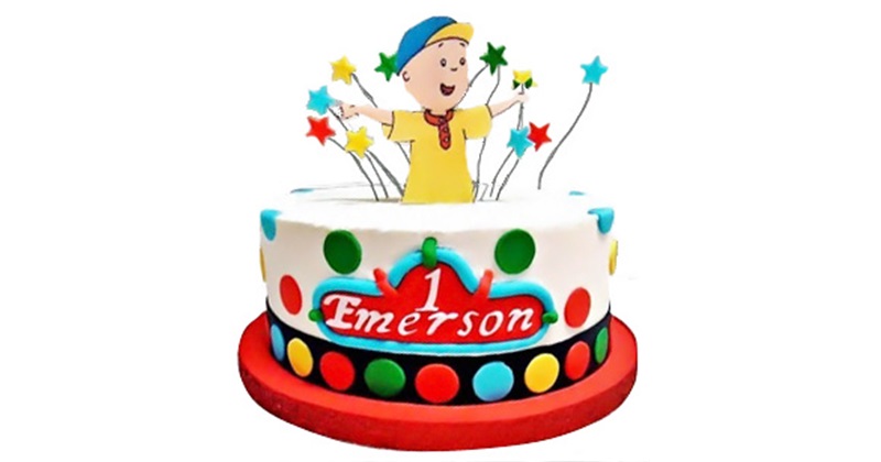 Caillou cake | Birthday cake going to Corpus Christi | Ruby Rodriguez |  Flickr