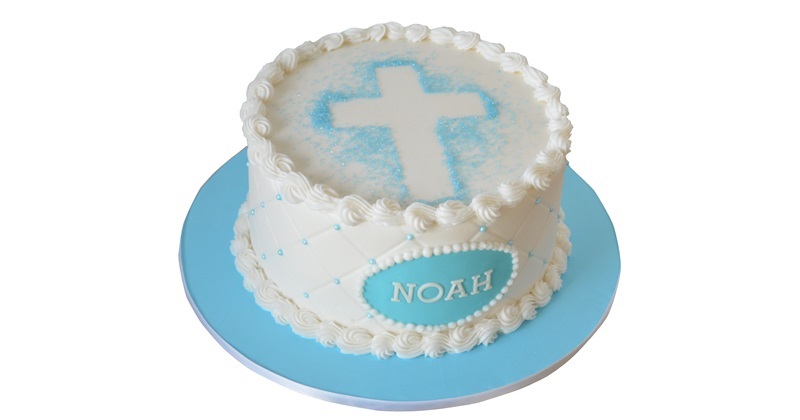 Cream cake baptism