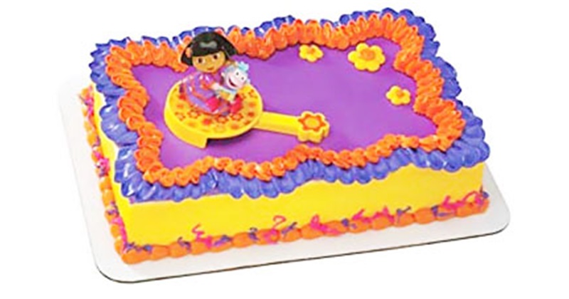 Cake tag: dora - CakesDecor