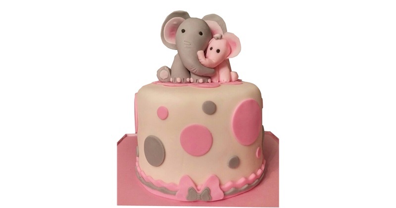Elephant Cake Decorations Baby Shower | Elephant Cake Topper Balloon - Cute  Balloon - Aliexpress