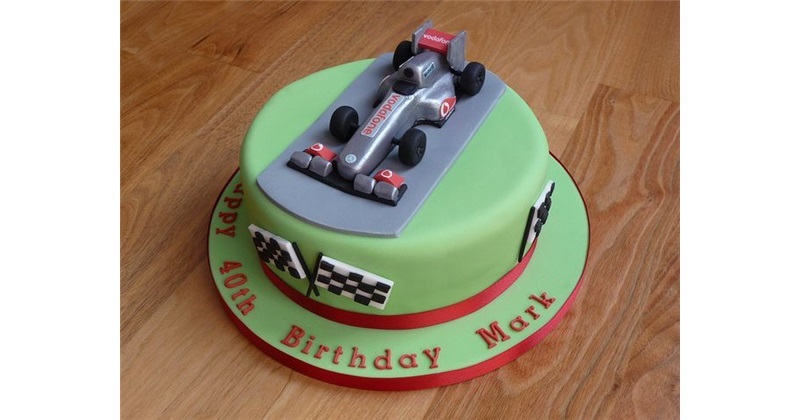 F1 Car cake