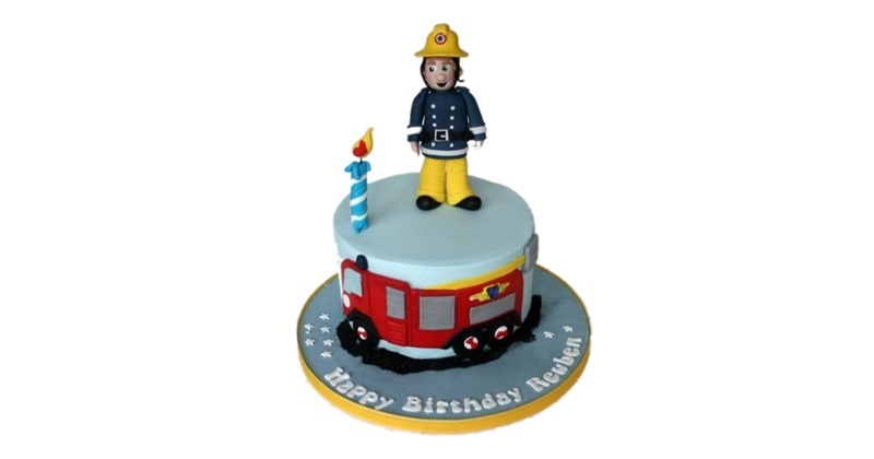 Fireman sam cake