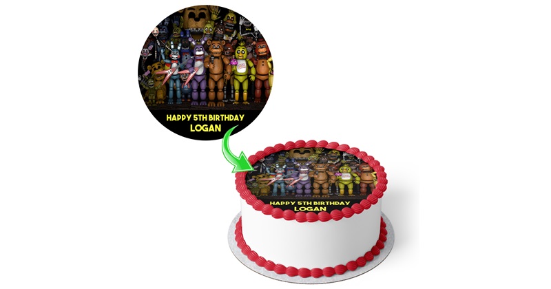 fnaf cake for kids