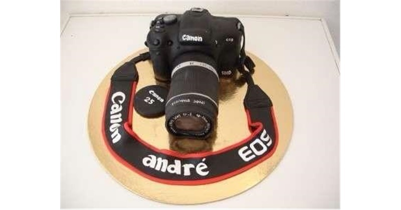 Cute Canon Camera Theme Cake - Cake Square Chennai | Cake Shop in Chennai
