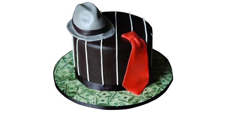 Gangster Birthday Cake – celticcakes.com