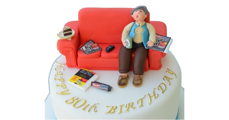 Fondant Couch from show Friends | Cake designs, Fondant figures, Friends  cake