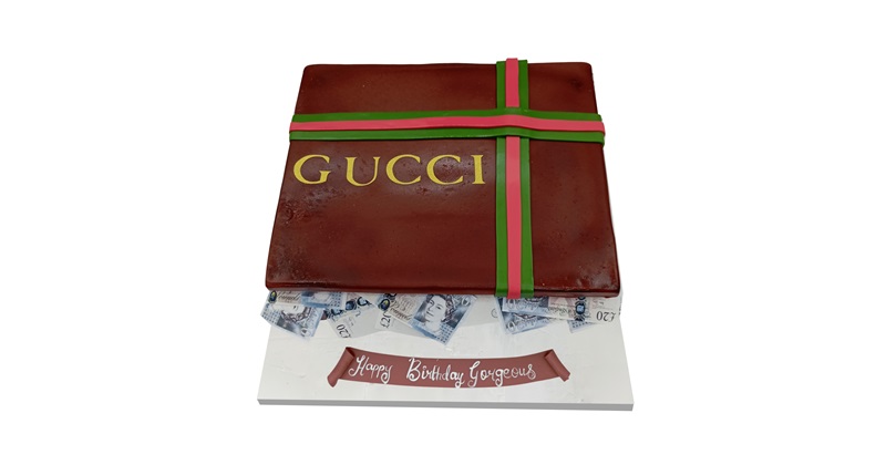 Gucci Bag of Money - Decorated Cake by Duzant - CakesDecor