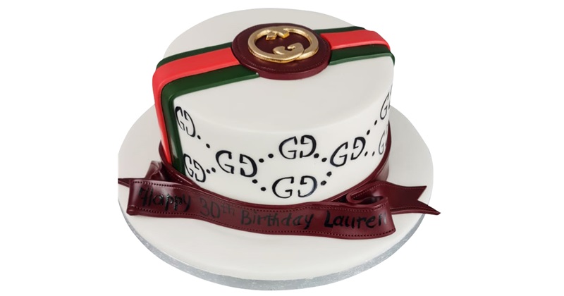 Mari's Boutique Cakes - Gucci Birthday Cake