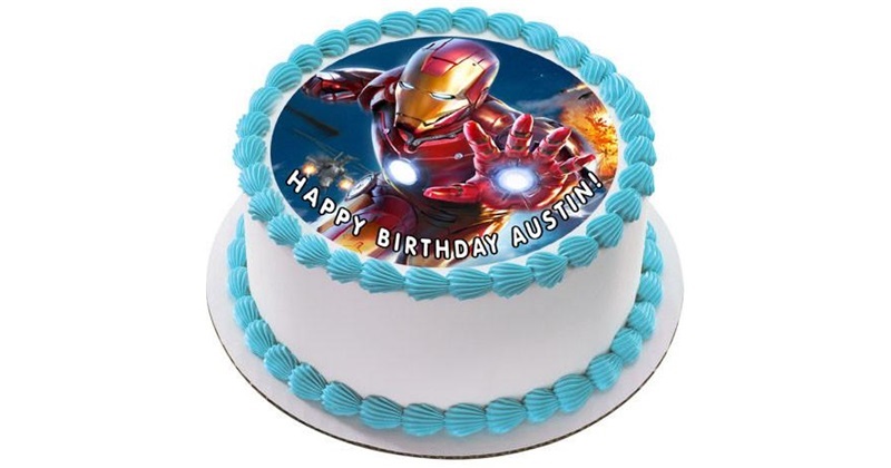 iron man cake