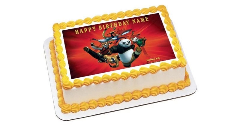 Order Kungfu Panda Fun Cake Online, Price Rs.999 | FlowerAura