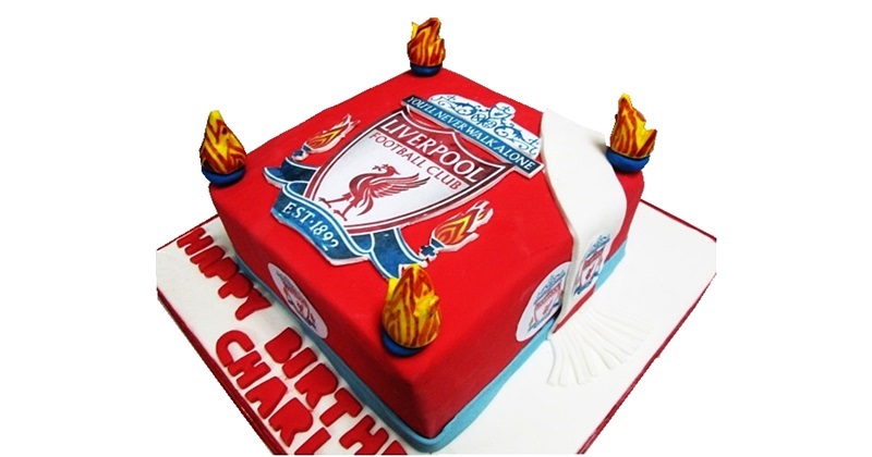 Liverpool fc Birthday Cake - Picture of The Deli, Selby - Tripadvisor