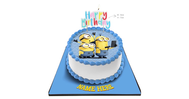 Minions Birthday Cake (2) | Baked by Nataleen