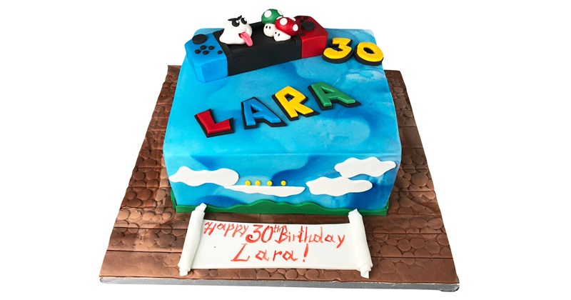 Nintendo Switch Cake