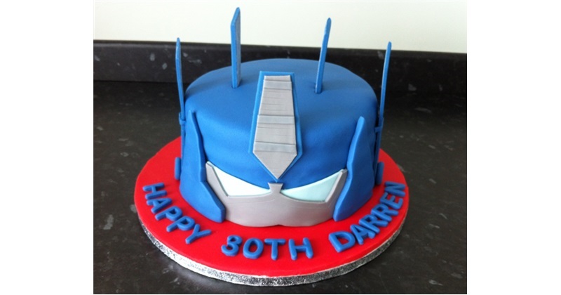 Transformers Optimus Prime Edible Cake Topper Image ABPID12606 – A Birthday  Place