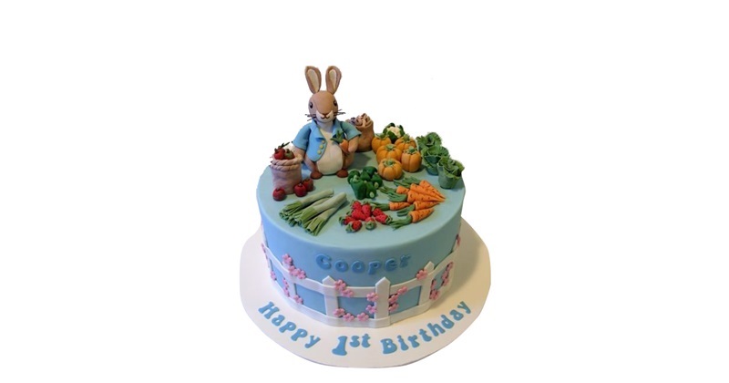 Peter Rabbit Themed Cake – Eat With Etiquette