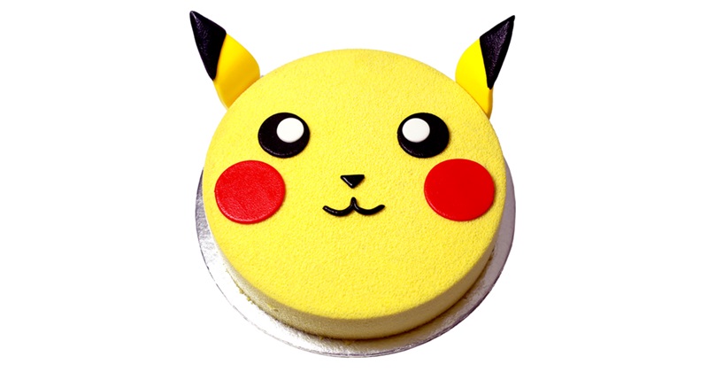 pikachu raindrop cake