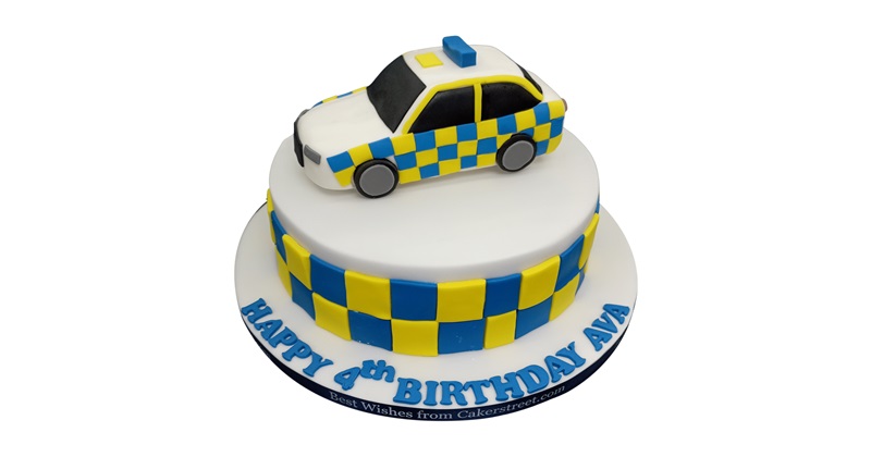 Police Car Cake