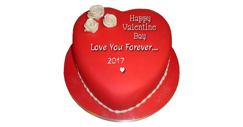 Red Heart Valentines Cake | Caker Street