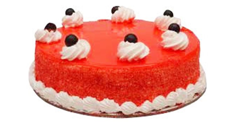 Red Velvet Fresh Cream Cake