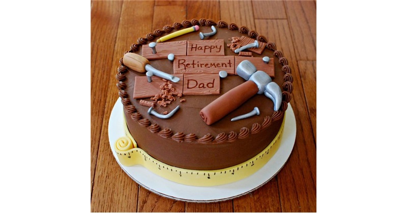 Retirement Cake | Retirement Cake For Men | Caker Street