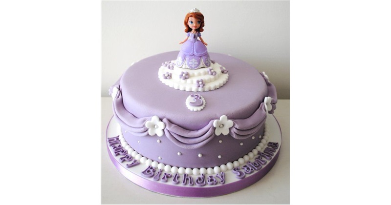 Sofia Princess Cake / Disney Princess Cakes Singapore - River Ash Bakery