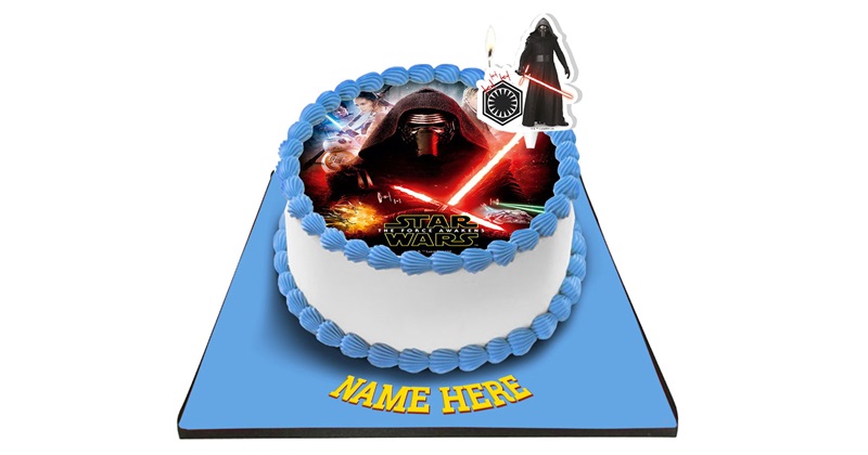 Star wars birthday clearance cake candles