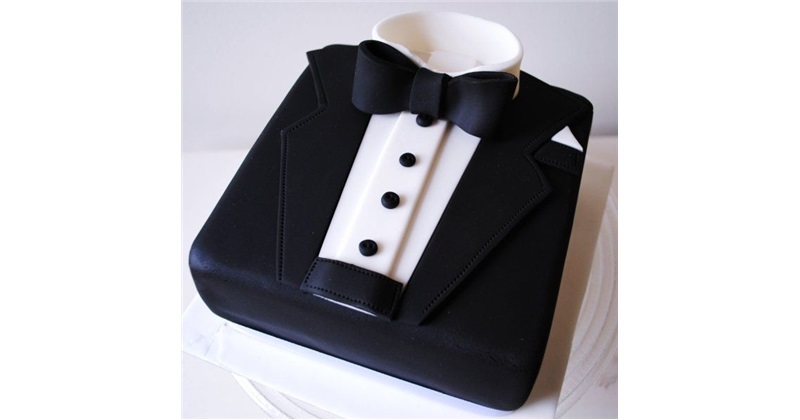 Tuxedo Cake| Birthday Cake Design for Men| Cake Decorating Ideas For Men| -  YouTube