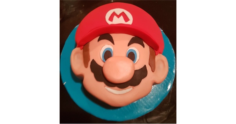 Super Mario Cake