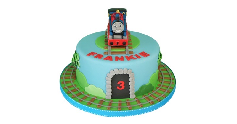 Thomas the tank birthday cake