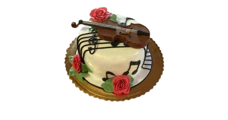 Violin Cake | 100% edible | CakeBreak1 | Flickr