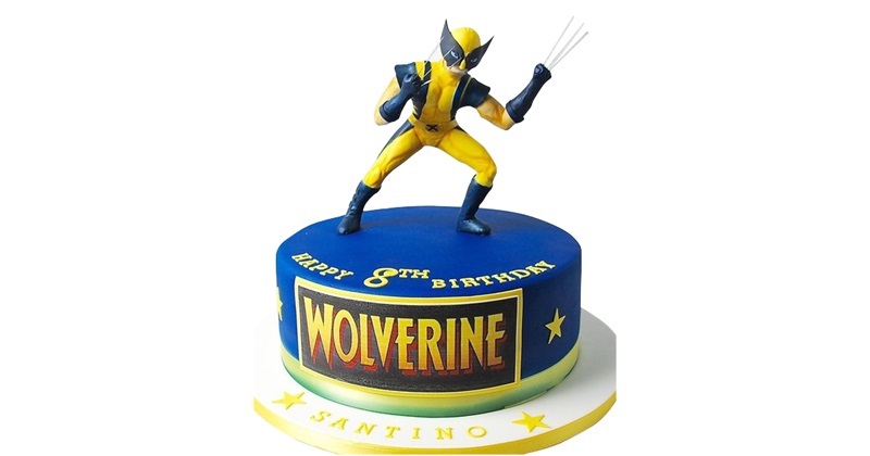 Wolverine and Phoenix Cake Topper Super Hero Wedding Cake - Etsy