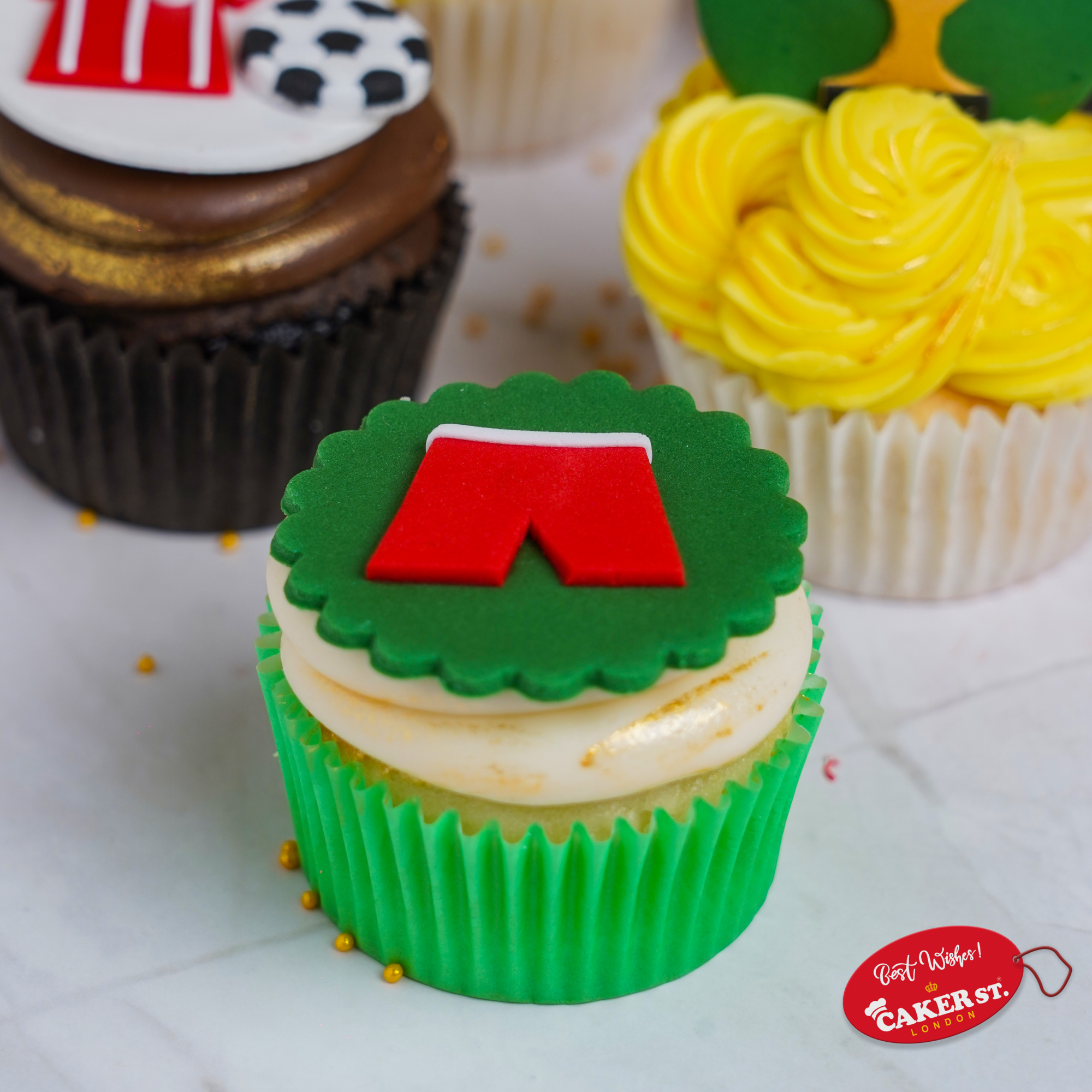 Field Goal Football Cupcakes