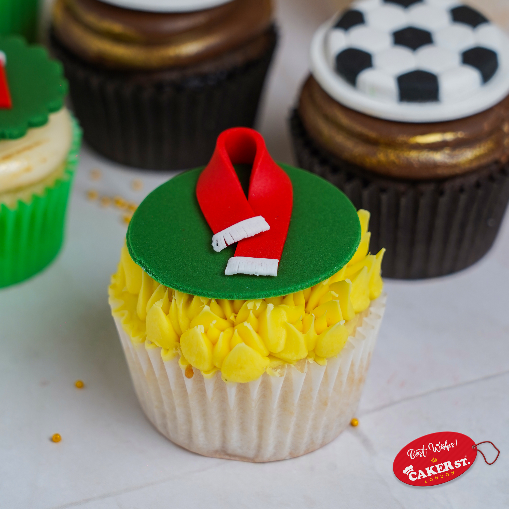 Field Goal Football Cupcakes